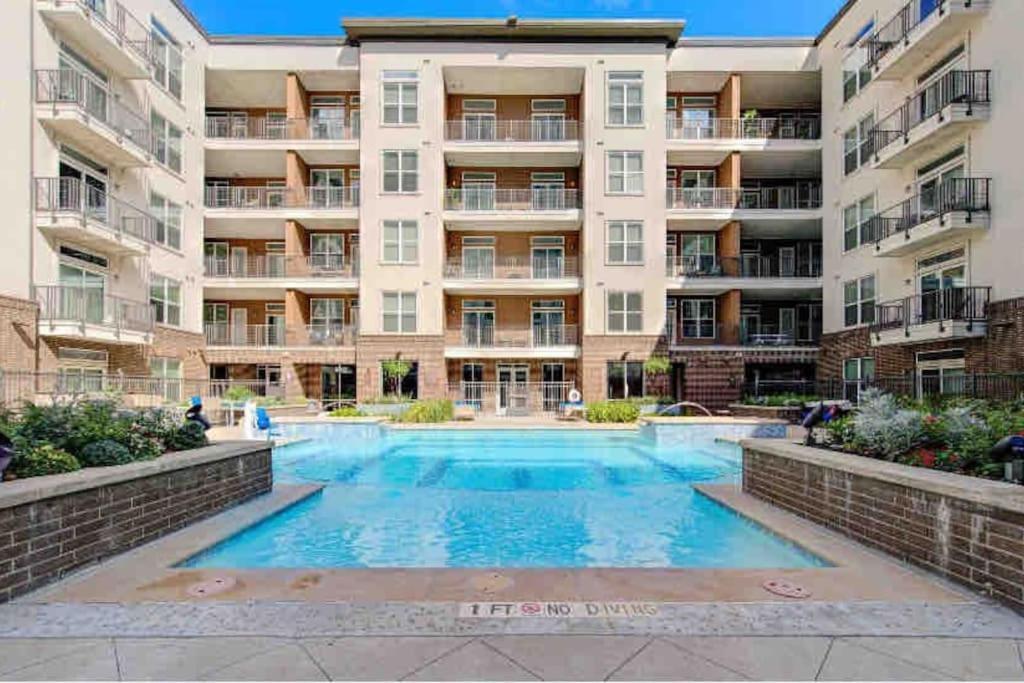 Fancy Apt Downtown. Pool. Gym. Lounge. Pet Ok Houston Exterior foto